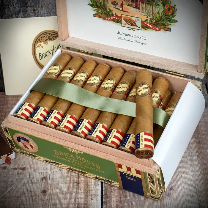 Brick House Double Connecticut Nicaragua Robusto Cigar – Box of 25