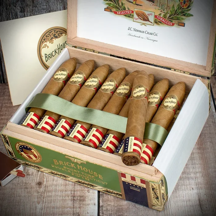 Brick House Short Torpedo Double Connecticut Cigars – Box of 25