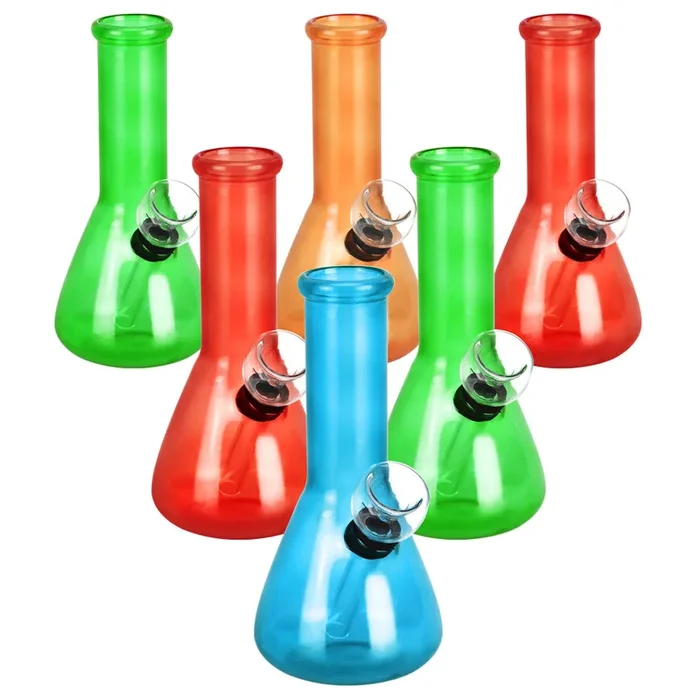Brilliant Mini Beaker Water Pipe -5.5″/ 6pcs