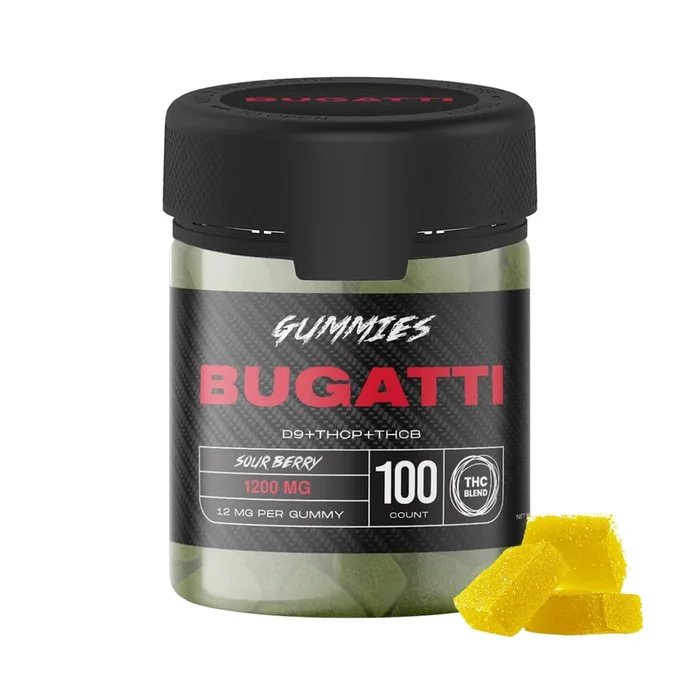 Bugatti THC-P Mixed Blend Gummies – 1200mg