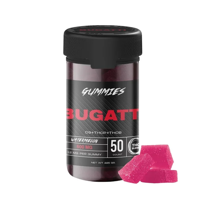 Bugatti THC-P Mixed Blend Gummies – 600mg (50ct)