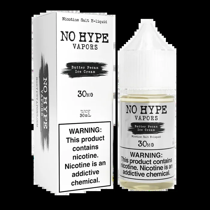 Butter Pecan Ice Cream by No Hype Salts 30mL