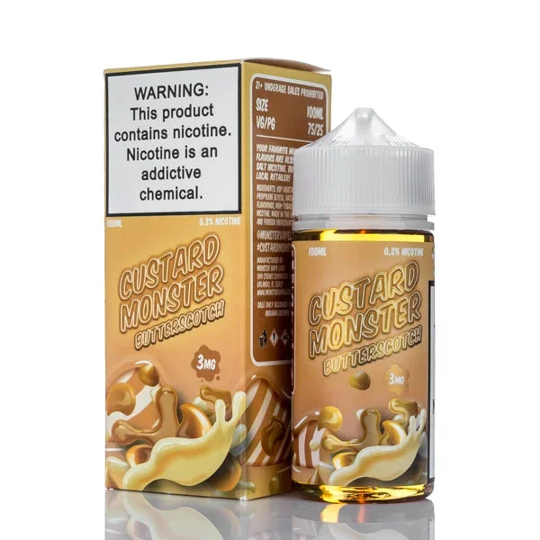 Butterscotch By Custard Monster – 100ml (TFN)