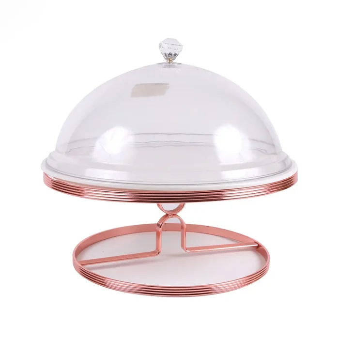 CAKE DISH WITH STAND BRILLIANT BR16007RG