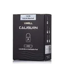 Caliburn A3 Pods 4 Pack 0.8