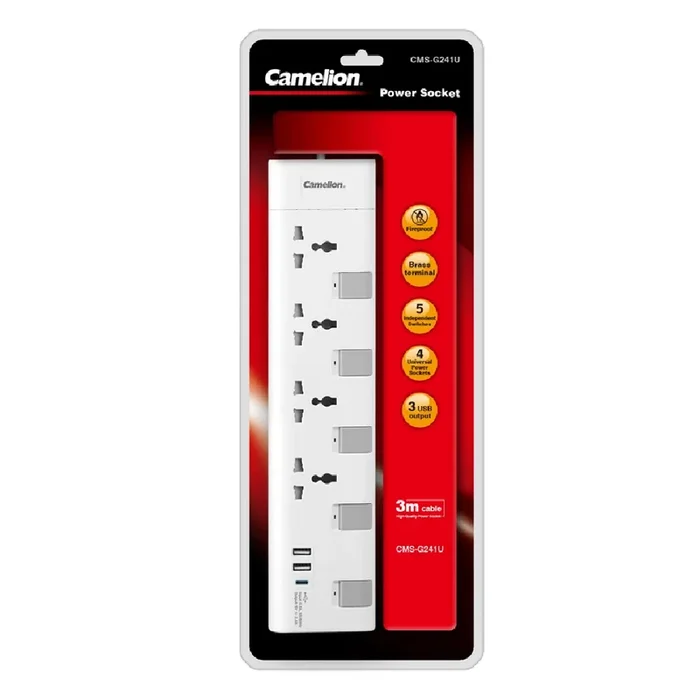 CAMELION POWER SOCKET CMS-G241U 3M BASIC