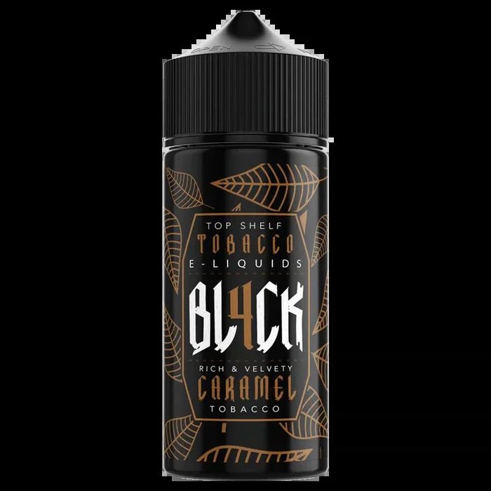 CARAMEL TOBACCO E LIQUID BY BL4CK 100ML 70VG