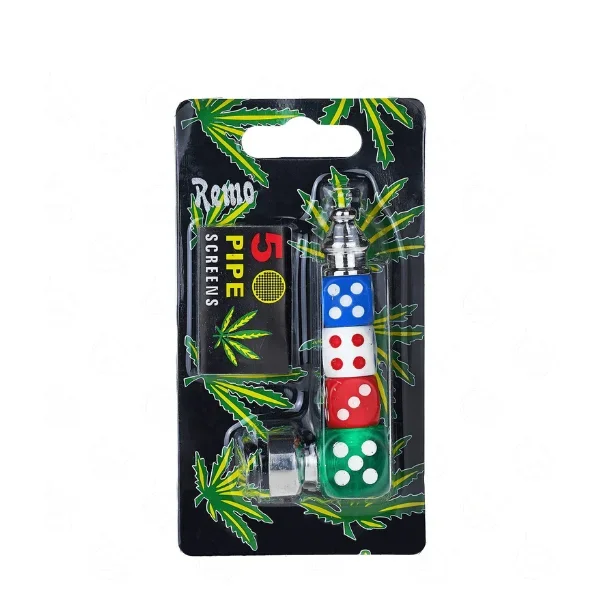 Casino Style Dice Metal Pipe