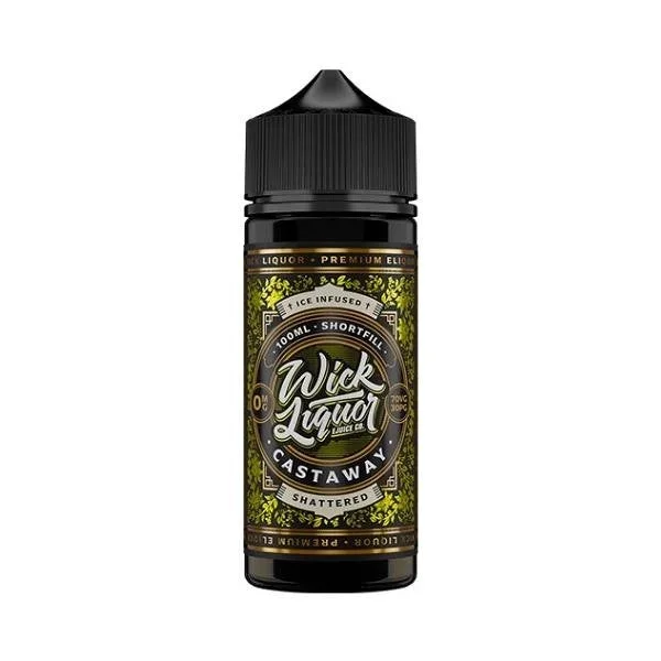 Castaway Shattered Shortfill by Wick Liquor. – 100ml