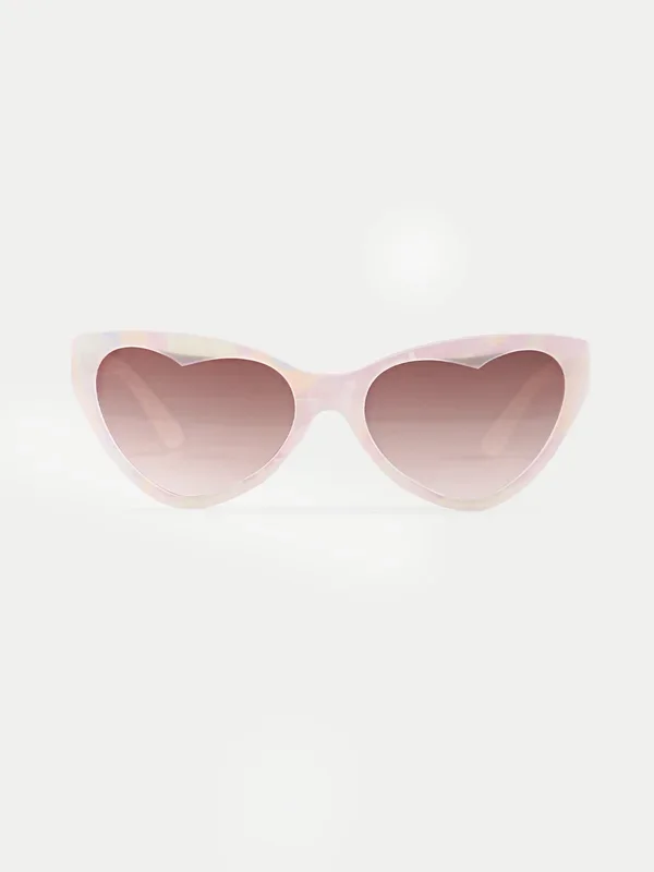 Cateye Heart Lense Sunglasses