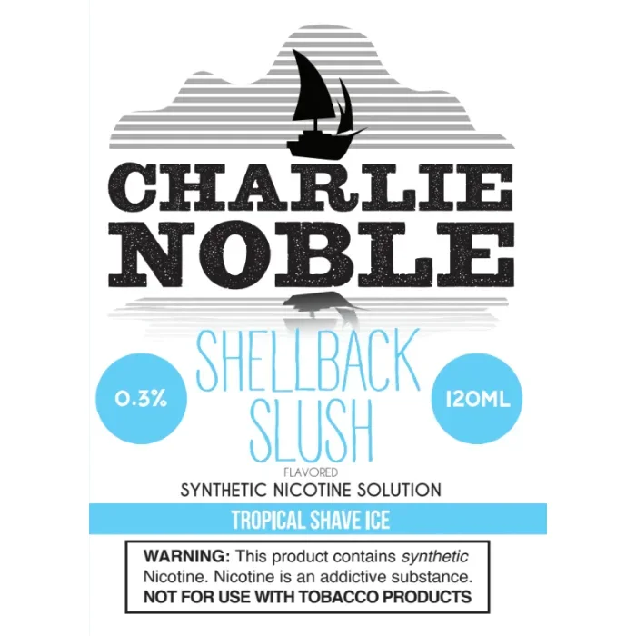 Charlie Noble E-liquid 120mL Shellback Slush –