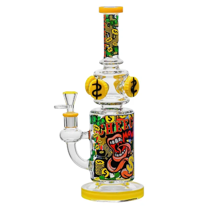Cheech – 13″ Lets Gamble Glass Bong
