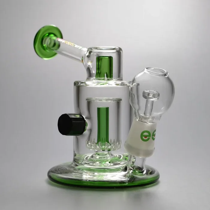 Cheech Glass 4″ Mini Slit Oil Dab Rig