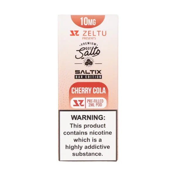 Cherry Cola X3 Got Salts Saltix Prefilled Pods by Zeltu