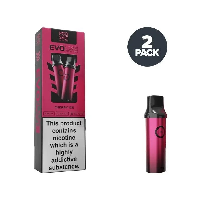 Cherry Ice Pod Salt Evolve Pre-Filled Pods