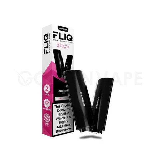Cherry Ice Prefilled Pods By Avomi Fliq