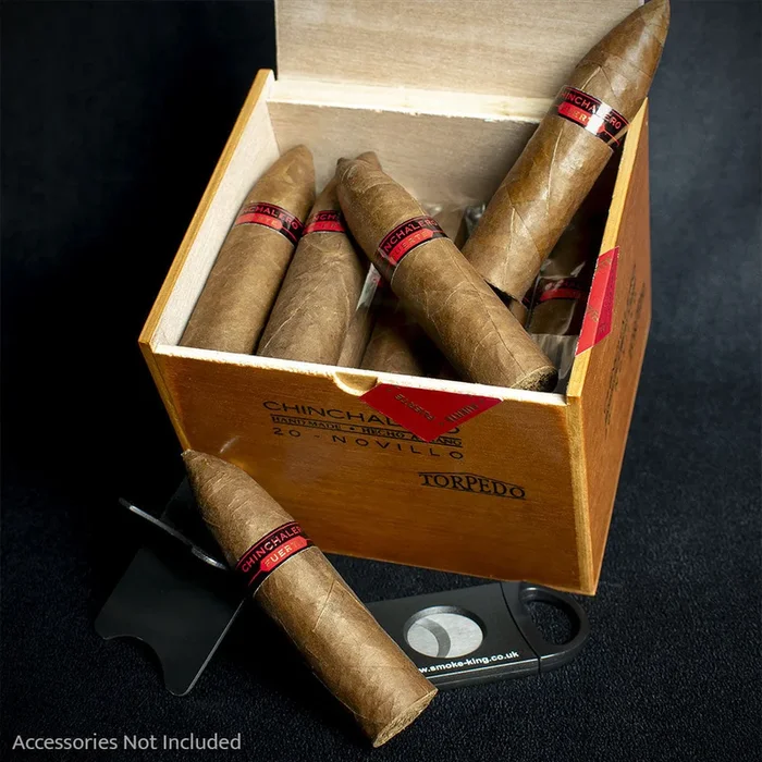 Chinchalero Novillo Torpedo Maduro Fuerte Cigars – Box of 20
