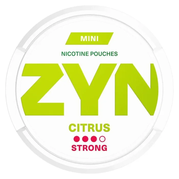 Citrus Mini Nicotine Pouches By Zyn