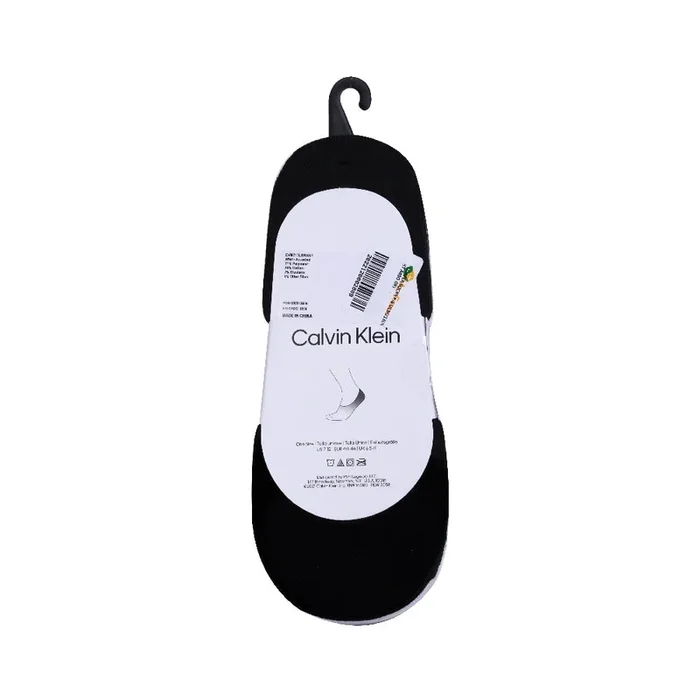 CK LOAFER SOCKS P-6 CVM213LN01001 WHT ASSO (IR)