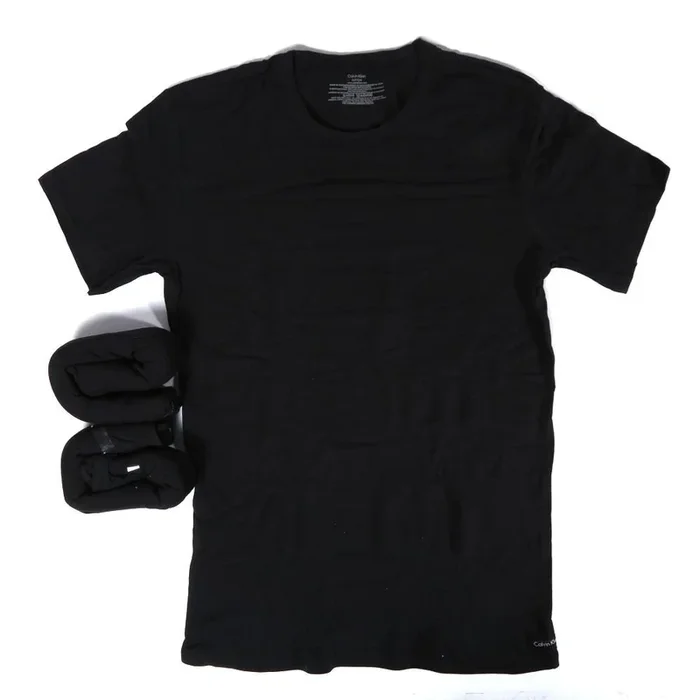 CK S/S CREW NECK UNDERSHIRT NB27989003 BLK S IR 21