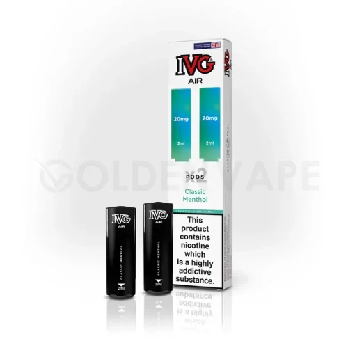 Classic Menthol Prefilled Pods By IVG Air