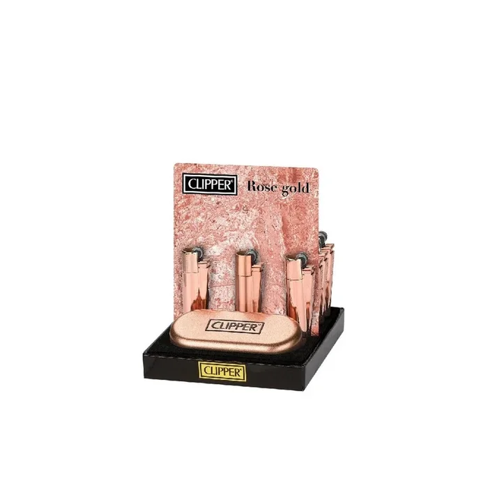Clipper CMP11 Metal Flint Lighter (DSPLY 12pc)