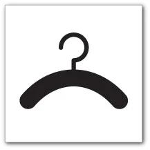 Cloakroom symbol