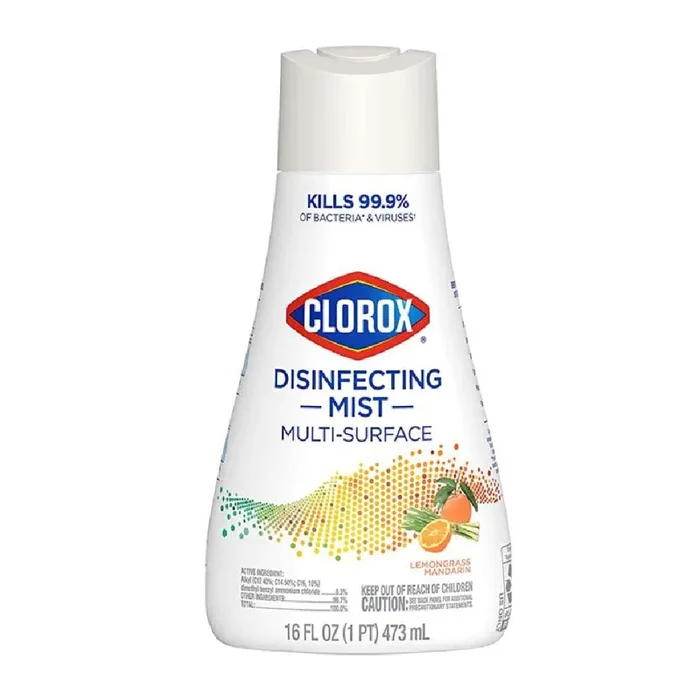 CLOROX DISINFECTING MIST MULTI SURFACE LEMONGRASS REFILL 473