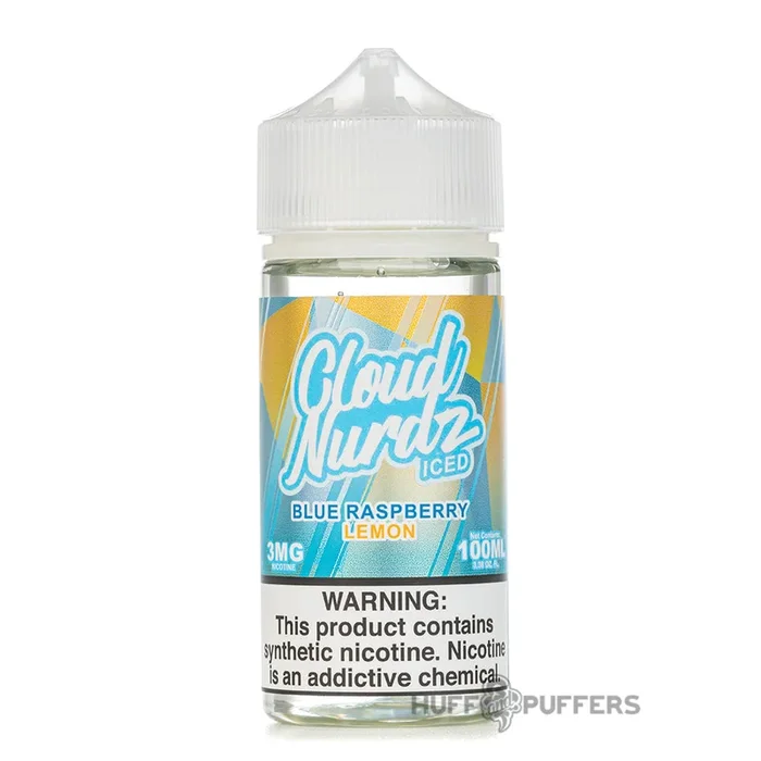 Cloud Nurdz – Iced Blue Raspberry Lemon 100mL