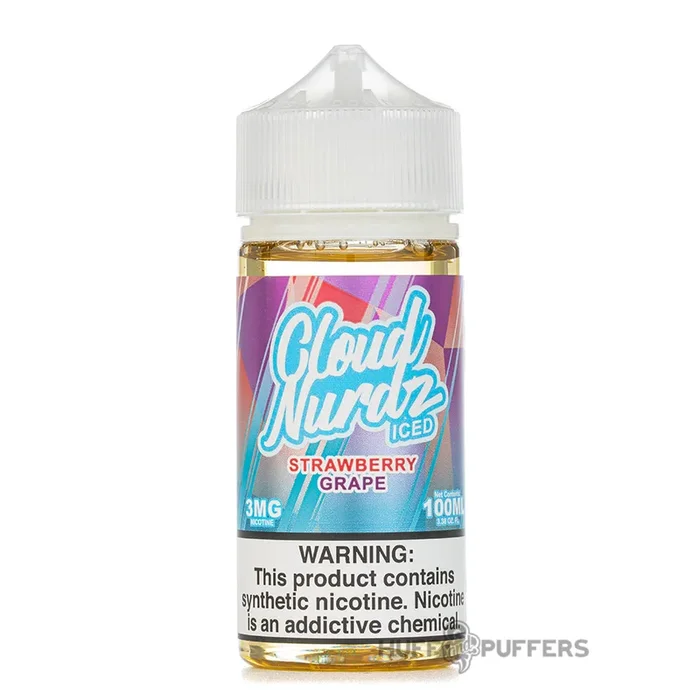 Cloud Nurdz – Iced Strawberry Grape 100mL