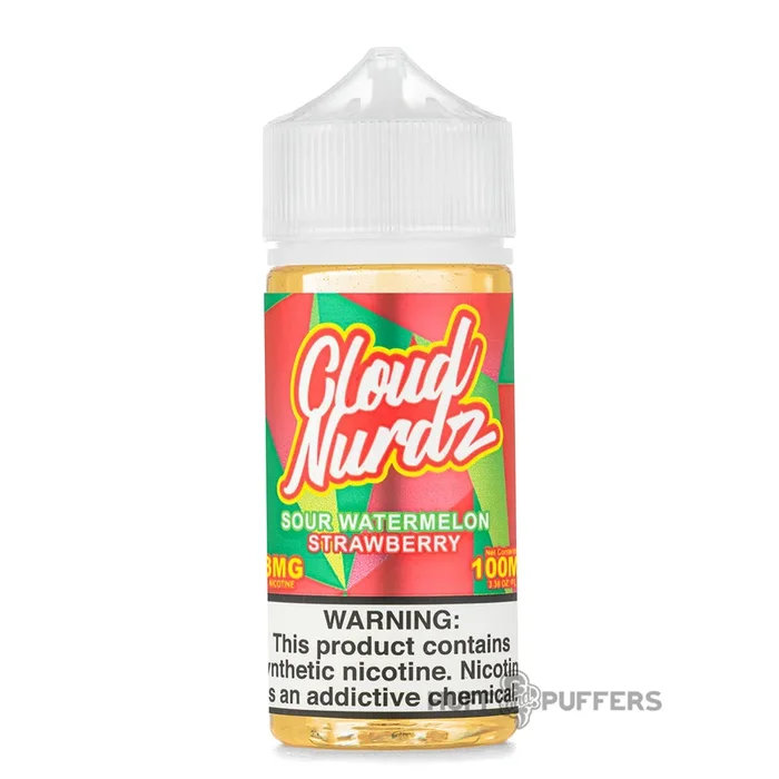 Cloud Nurdz – Sour Watermelon Strawberry 100mL