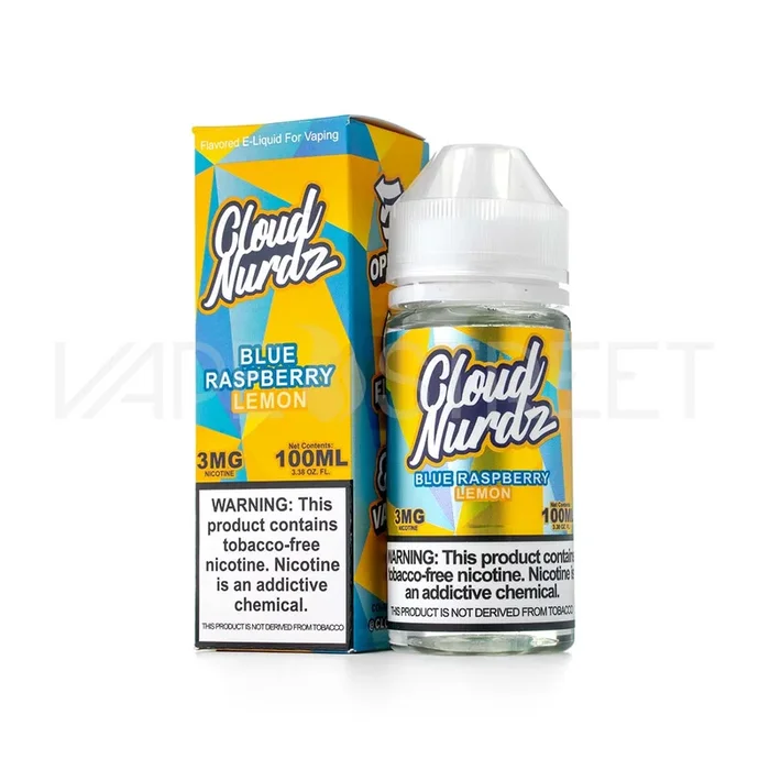 Cloud Nurdz TFN Blue Raspberry Lemon (100ml)