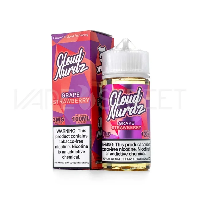 Cloud Nurdz TFN Grape Strawberry (100ml)