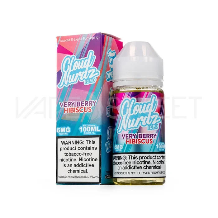Cloud Nurdz TFN Iced Very Berry Hibiscus (100ml)
