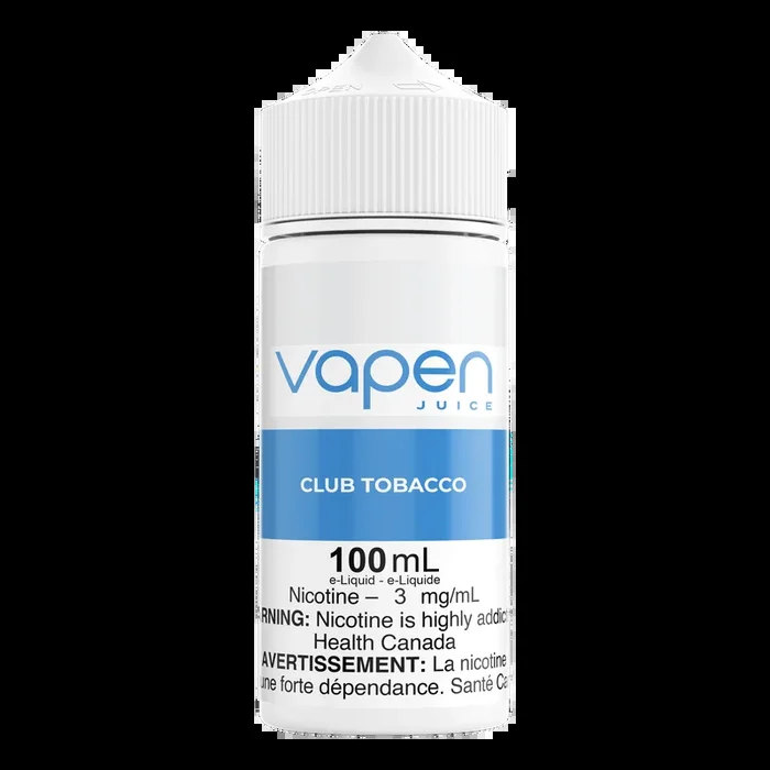 Club Tobacco – Vapen Juice *New Name Same Flavour