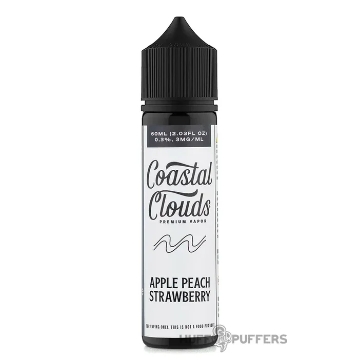 Coastal Clouds – Apple Peach Strawberry 60mL
