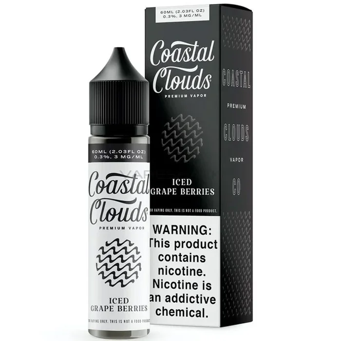 Coastal Clouds – Iced Mango Berries – 60ML