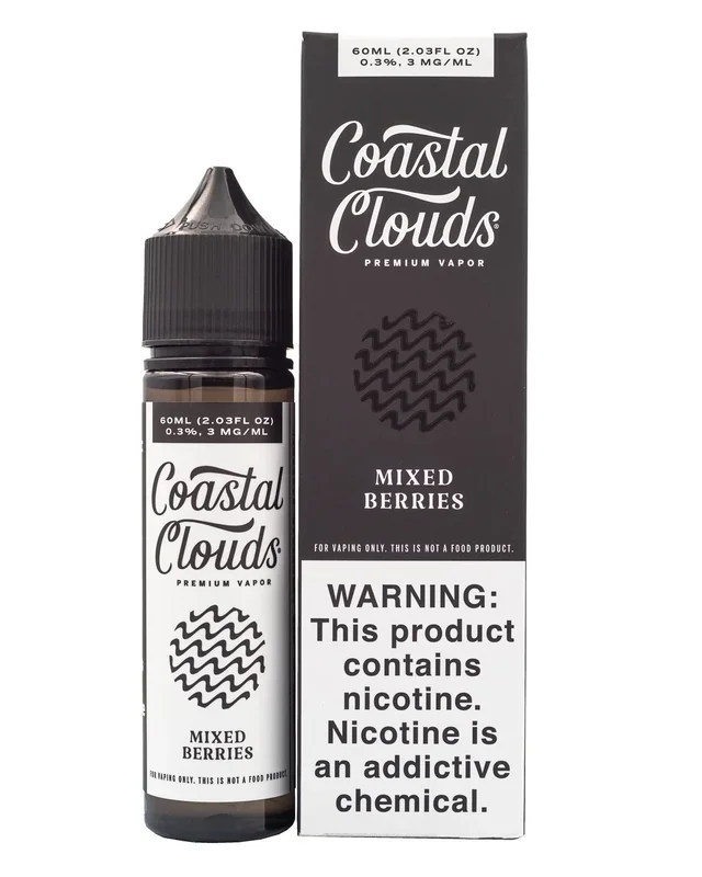 COASTAL CLOUDS E-LIQUID MIXED BERRIES – 60ML