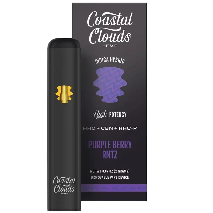 Coastal Clouds High Potency HHC/ HHC-P/CBN Vaporizer – 2000mg