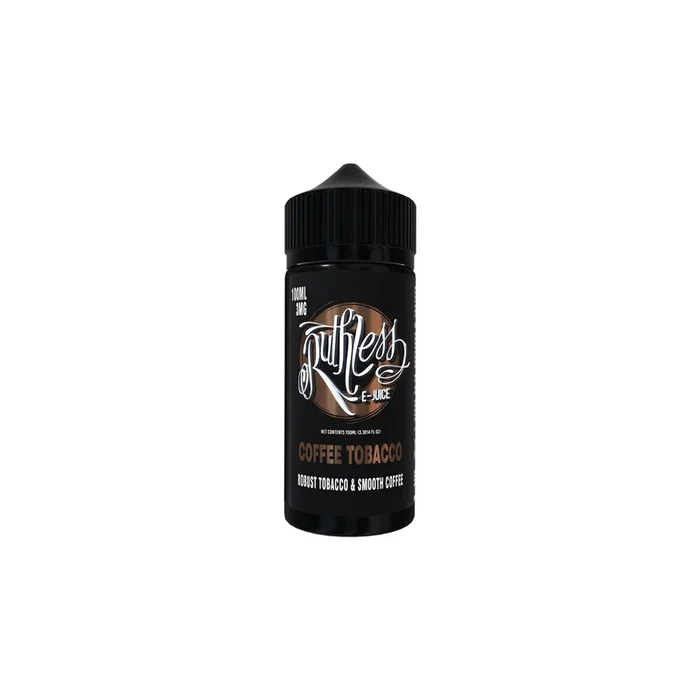 COFFEE TOBACCO Ruthless Vapor Vape Juice – 100ml