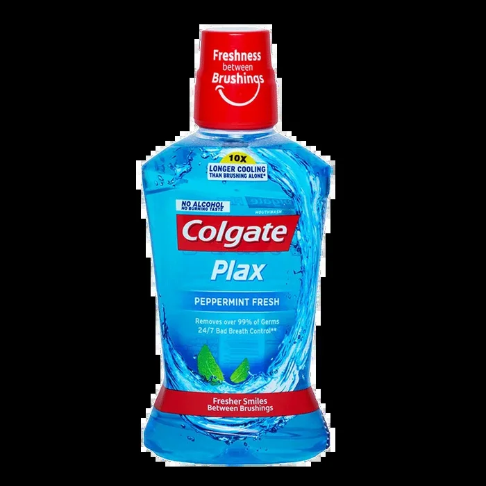 COLGATE MOUTH WASH PLAX PEPPER MINT 250 ML