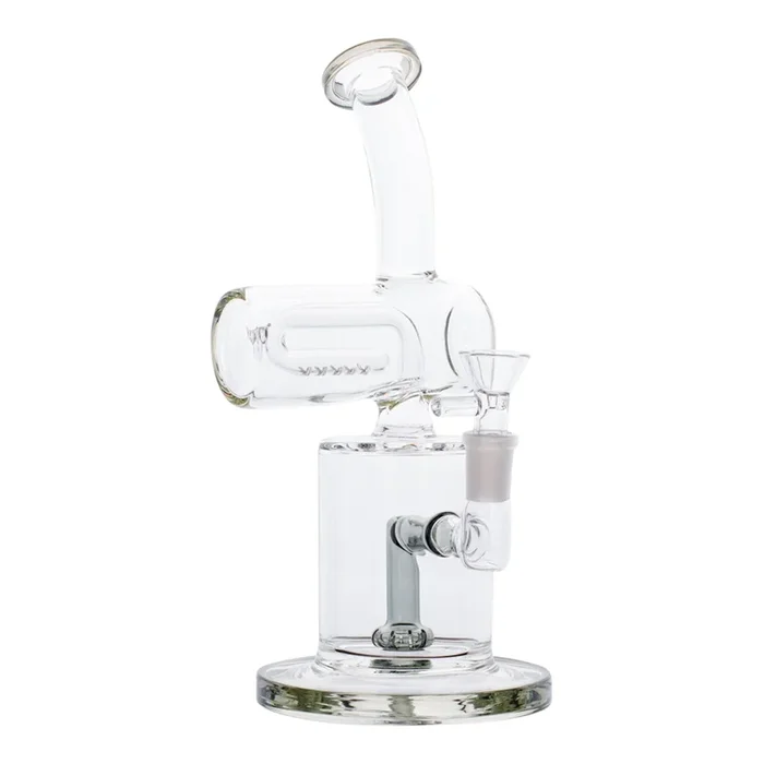 Colored Tip Inline Perc Bong – 10in