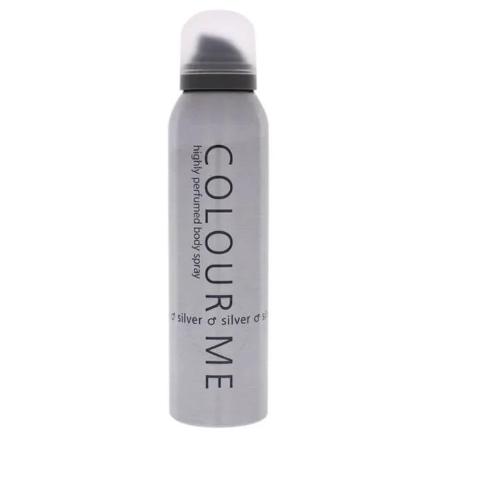 COLOUR ME BODY SPRAY SILVER FOR MEN 150 ML