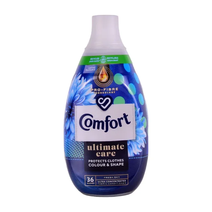 COMFORT FABRIC SOFTNER ULTIMATE CARE FRESH SKY 36 WASH 540 M