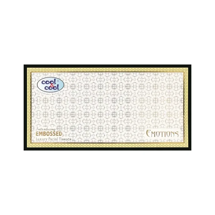 COOL & COOL FACIAL TISSUES EMBOSSED E374