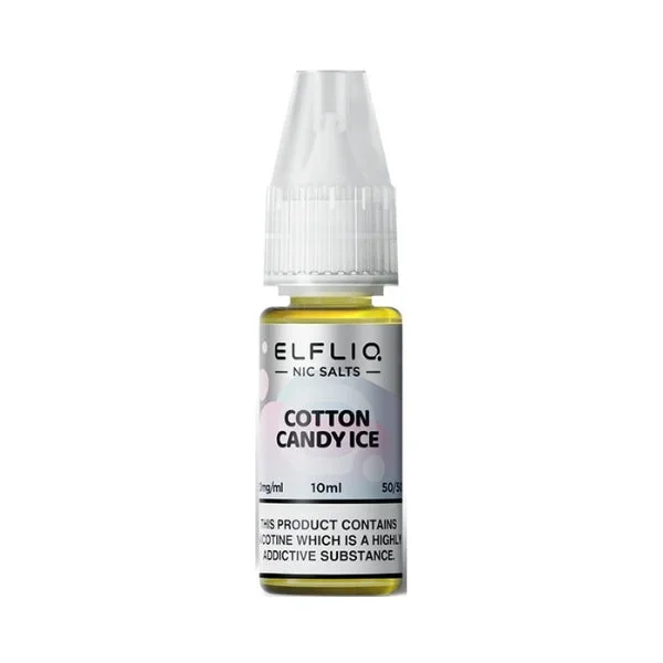 Cotton Candy Ice Nic Salt by Elfliq. – 10ml