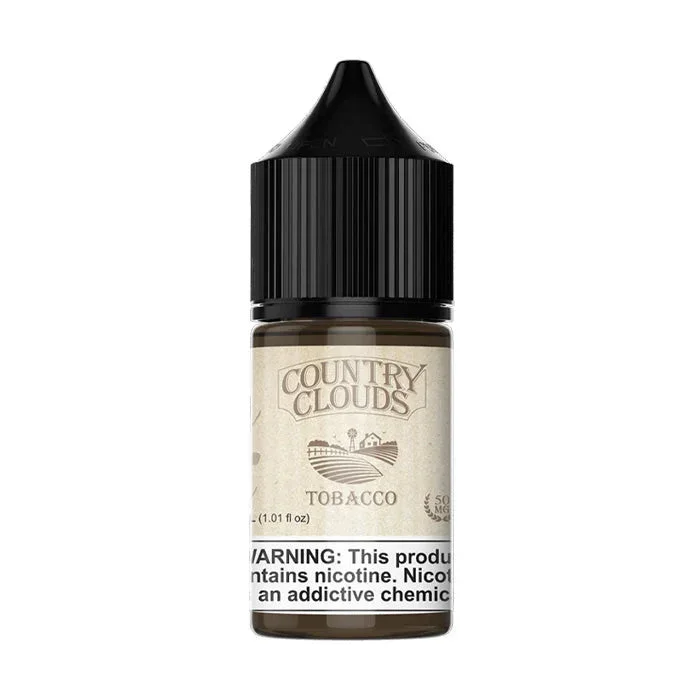 Country Clouds SALT – Tobacco – 30ML E-Liquid