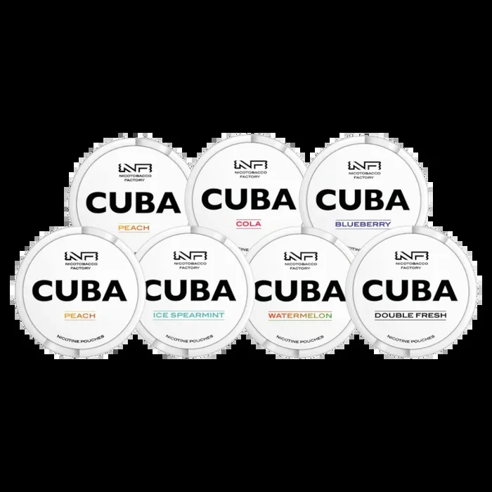 Cuba White Nicotine Pouches 16mg