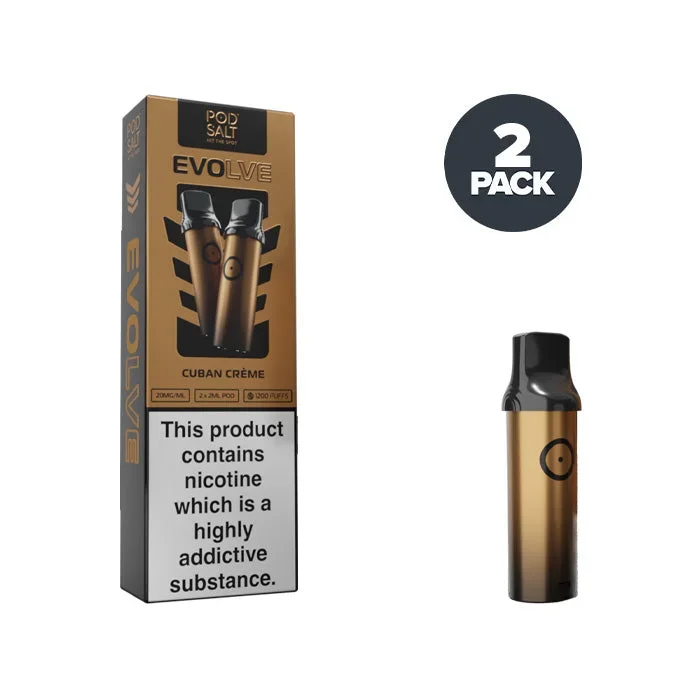 Cuban Creme Pod Salt Evolve Pre-Filled Pods