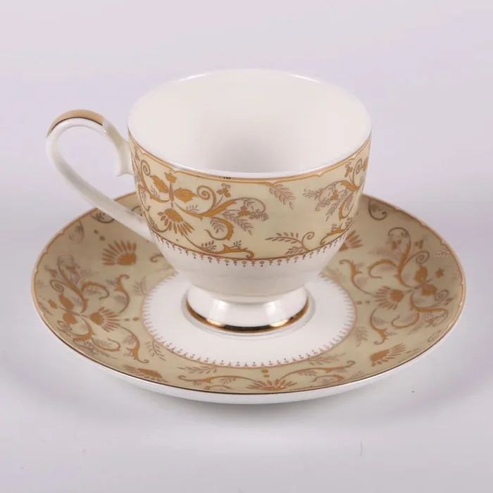 CUP & SAUCER SET ROYAL BISTRO 12PC 12-SO1-692Y BASIC